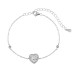 Lovely Heart Zirconia Bracelet 100100097