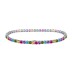 Colorful Zirconia Tennis Bracelet 100100100