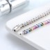 Colorful Zirconia Tennis Bracelet 100100100