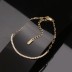 Zirconia Linked Chain Bracelet 100100105