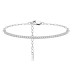 Zirconia Linked Chain Bracelet 100100105