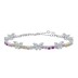 Luxury Colorful Tennis Zirconia Butterfly Bracelet 100100114