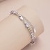 Rainbow Love Heart Tennis Zirconia Bracelet 100100121