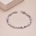 Rainbow Love Heart Tennis Zirconia Bracelet 100100122