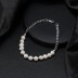 Cuban Chain Natural Pearl Beads Bracelet 100100125