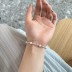 Linked Beads Natural Pearl Bracelet 100100126