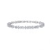 Sparkle Irregular Zirconia Tennis Bracelet 100100129