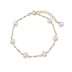 Lovely Baroque Pearl Chain Bracelet 100100132