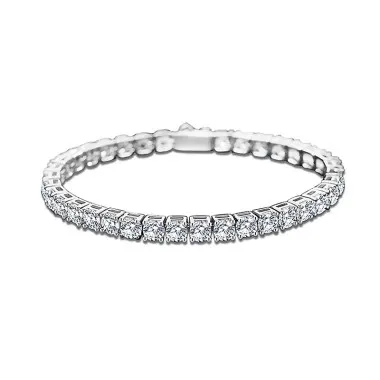 3mm Round Zirconia Tennis Bracelet 100100142