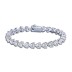 5mm Heart Zirconia Tennis Bracelet 100100145