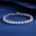 5mm Heart Zirconia Tennis Bracelet 100100145