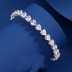 5mm Heart Zirconia Tennis Bracelet 100100145