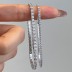 2mm Round Zirconia Tennis Bracelet 100100146