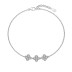 Flower Zirconia Chain Bracelet 100100151